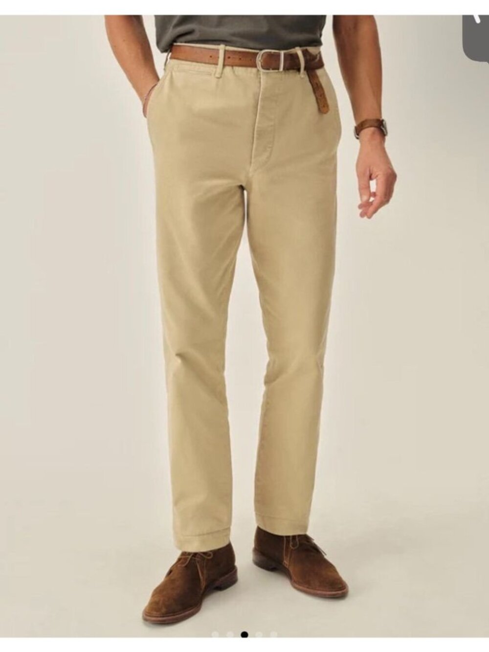 Buck Mason Paperback Twill Chino Pants Men's Size 32 K68